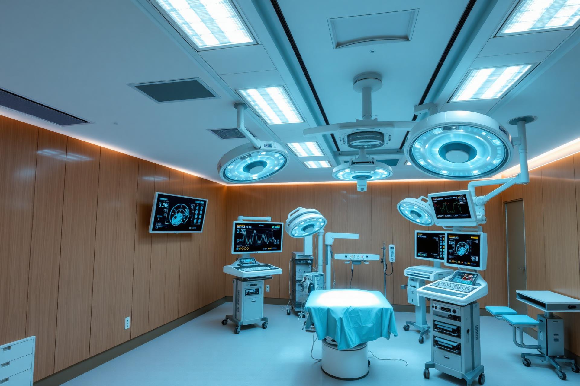 Modern hospital equipment